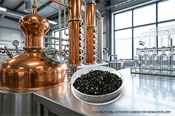 activated carbon for Vodka purification