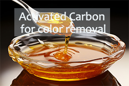 Activated carbon for color removal