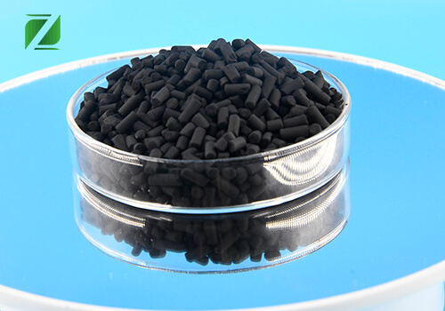 Pelletized activated carbon 