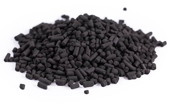 Coal based activated carbon pellets